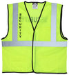 MCR Safety Hi-Vis Reflective Lime SECURITY Safety Vest VCL2MLSEC - Newest Products