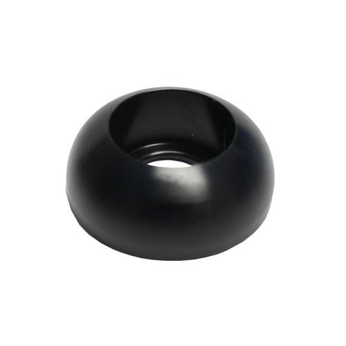 Monadnock Dome Cap Adapter 1370046 in black, replacement end cap for AutoLock and friction batons