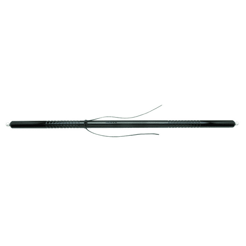 Monadnock QS1G 36 inch polycarbonate riot baton with ribbed grenade grips and center thong