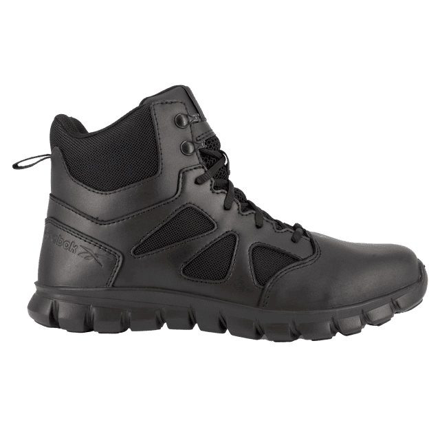 Reebok Sublite Cushion Tactical 6'' Boot with Soft Toe - Black RB8605 - Newest Products