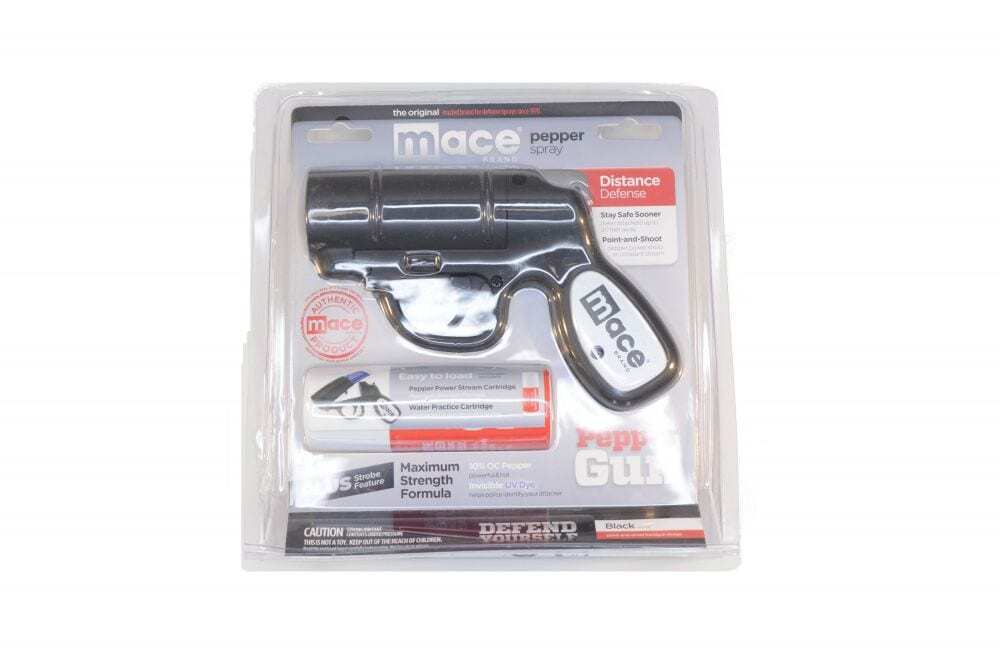 MACE Pepper Gun withStrobe Led 80585 - Tactical & Duty Gear