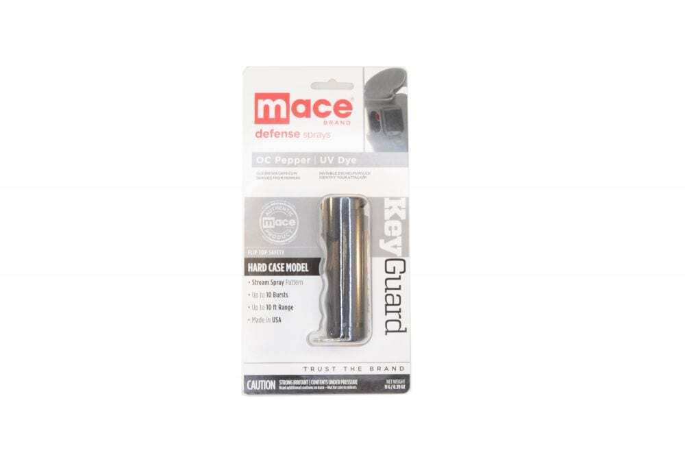 MACE Key Case Model 1.4% OC with Dye on Key Ring 80785 - Tactical & Duty Gear
