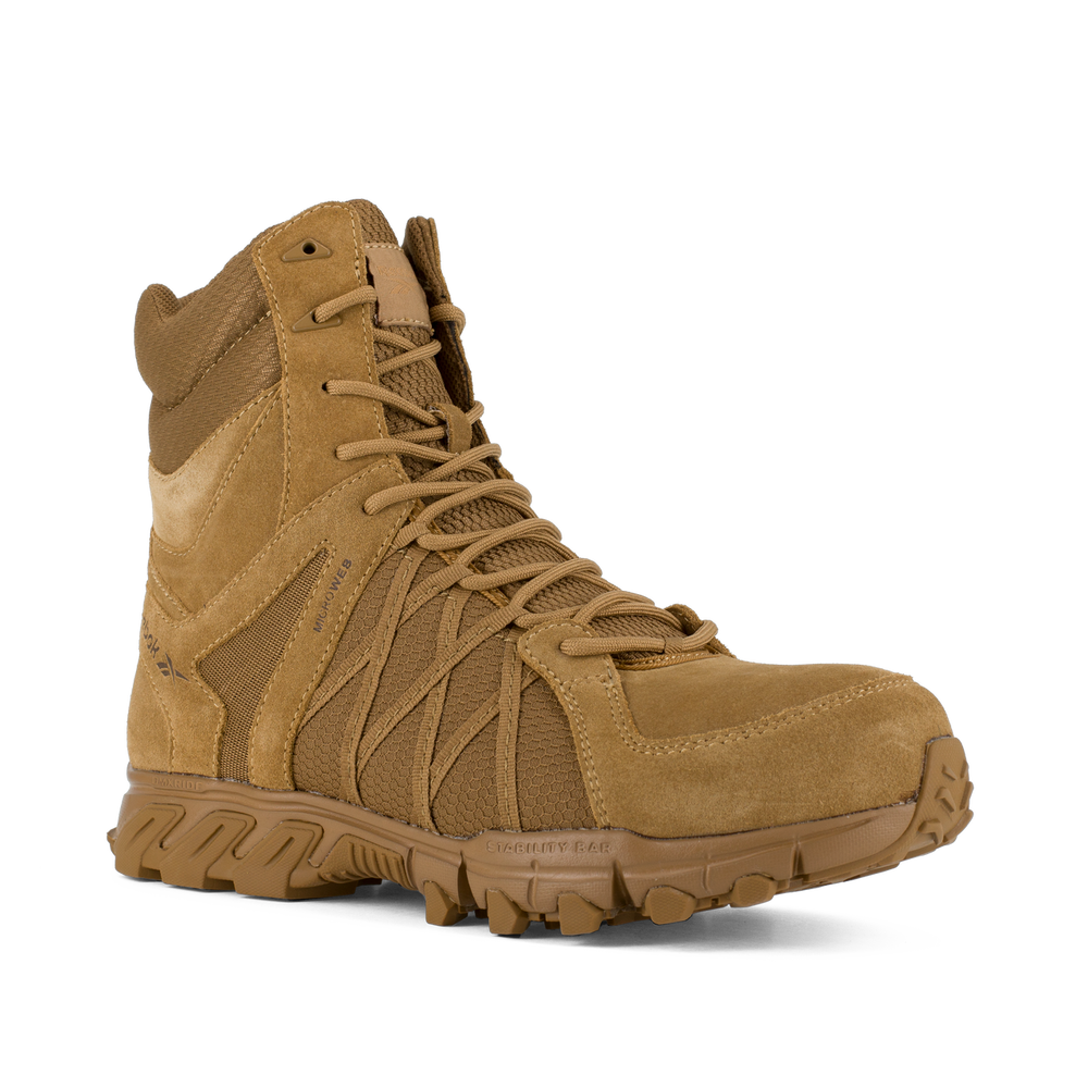 Reebok Trailgrip Tactical 8'' Boot with Composite Toe - Coyote RB3460 - Newest Products