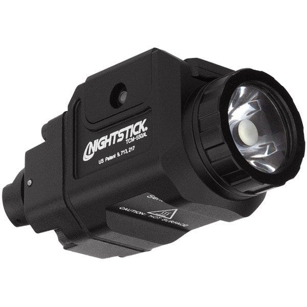 Nightstick TCM-550XL Compact Tactical Weapon Light 550 Lumens for Handguns Mounted - Tactical & Duty Gear