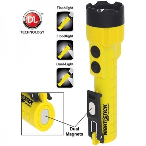 Nightstick X-Series Dual-Light Flashlight w/Dual Magnets – 3 AA NS-NSP-2424MX - Tactical &amp; Duty Gear