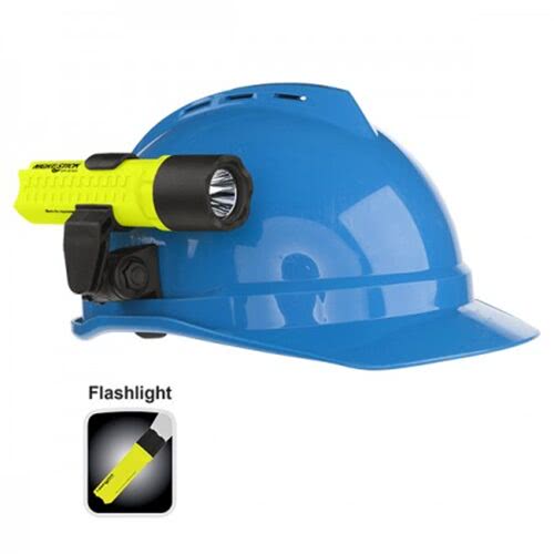 Nightstick XPP-5418GX-K01 intrinsically safe LED flashlight in yellow green with textured grip