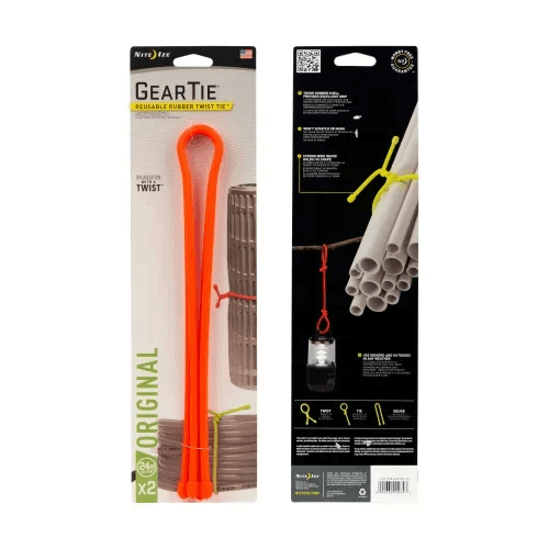 Nite-Ize Gear Tie® Loopable™ Reusable Rubber Twist Tie
