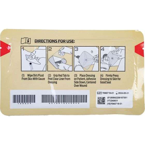 North American Rescue Hyfin Vent Individual Chest Seal 10-0029 - Newest Products
