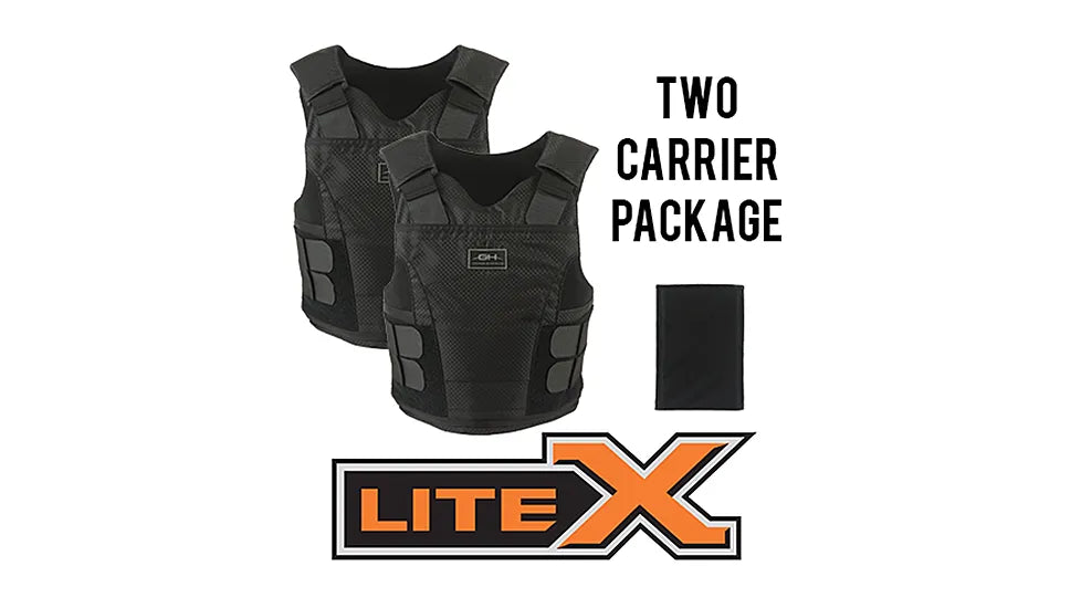 GH Armor Systems LiteX LX02 Level IIIA Carrier Package - Tactical &amp; Duty Gear