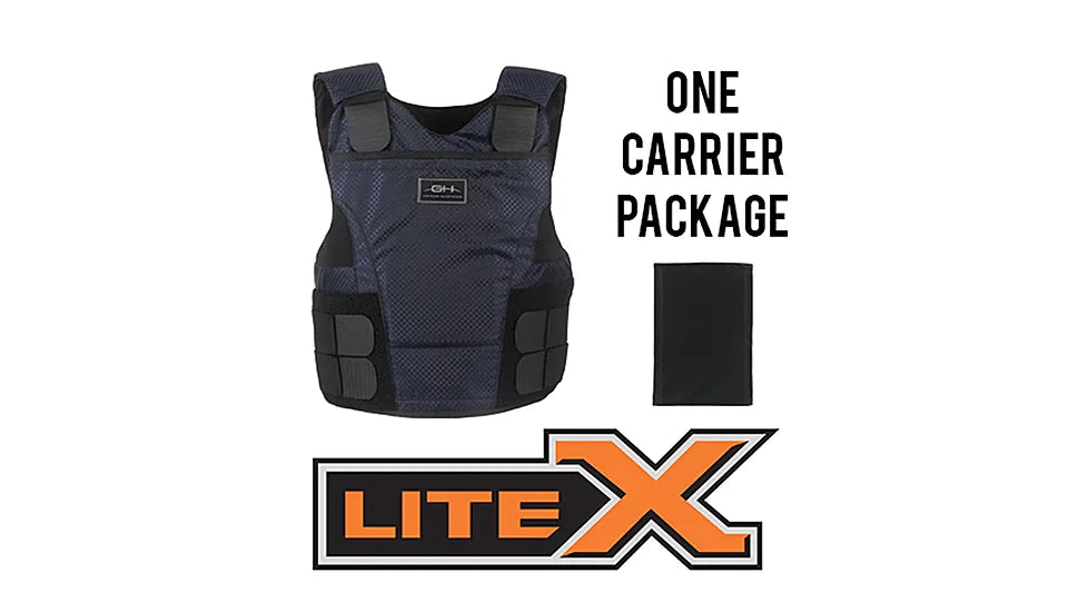 GH Armor Systems LiteX LX02 Level IIIA Carrier Package - Tactical &amp; Duty Gear