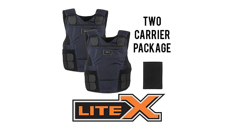 GH Armor Systems LiteX LX02 Level IIIA Carrier Package - Tactical &amp; Duty Gear