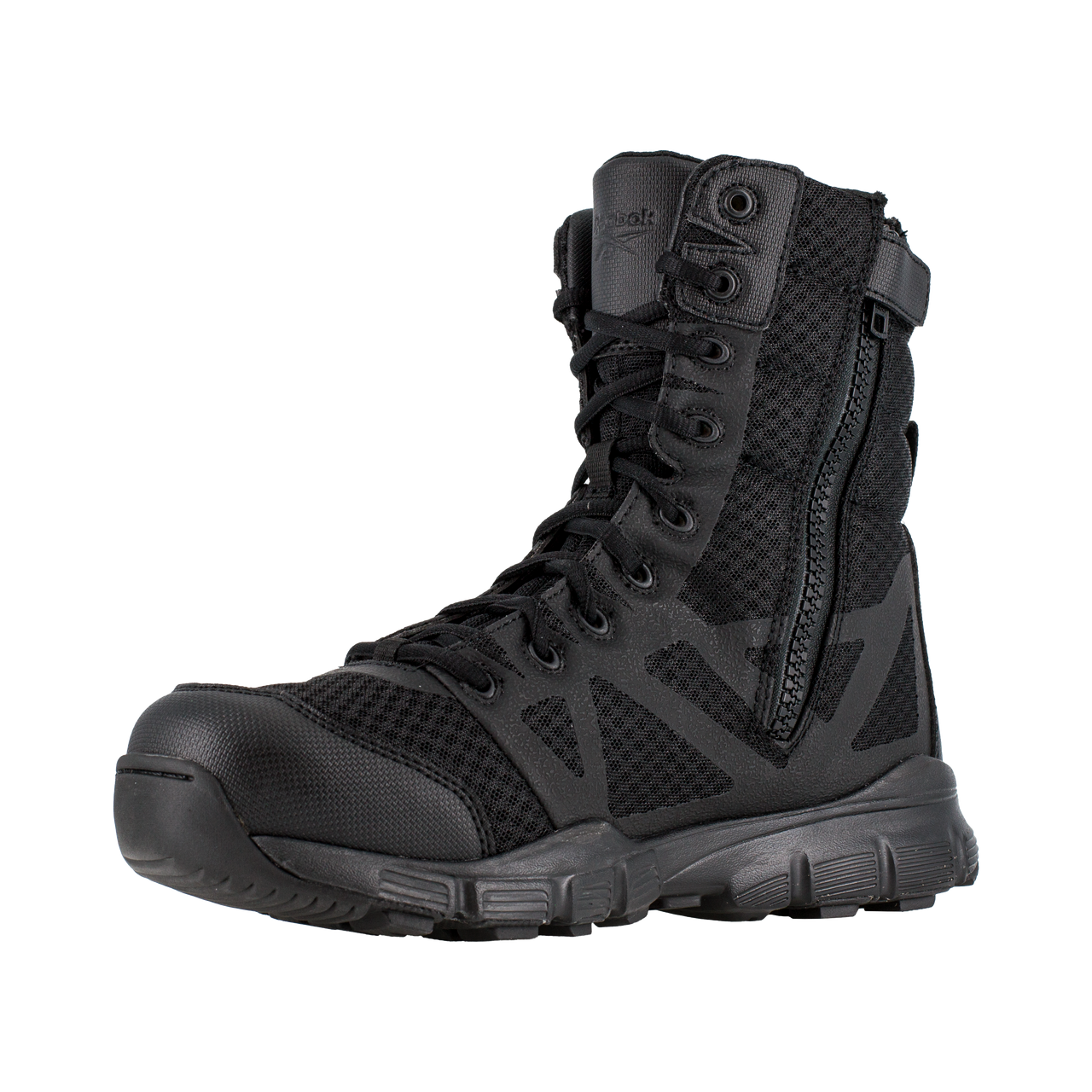 Reebok Dauntless 8'' Seamless Tactical Boot with Soft Toe - Black RB8720 - Clothing & Accessories