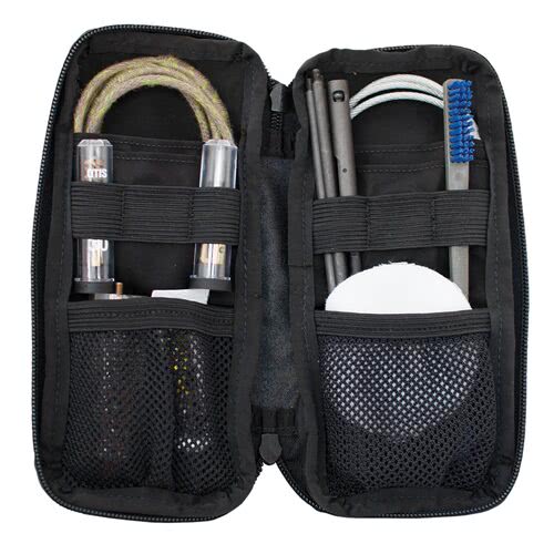 Otis Technology Defender Series FG-901 cleaning kit for 308 and 7.62mm rifles, kit contents shown