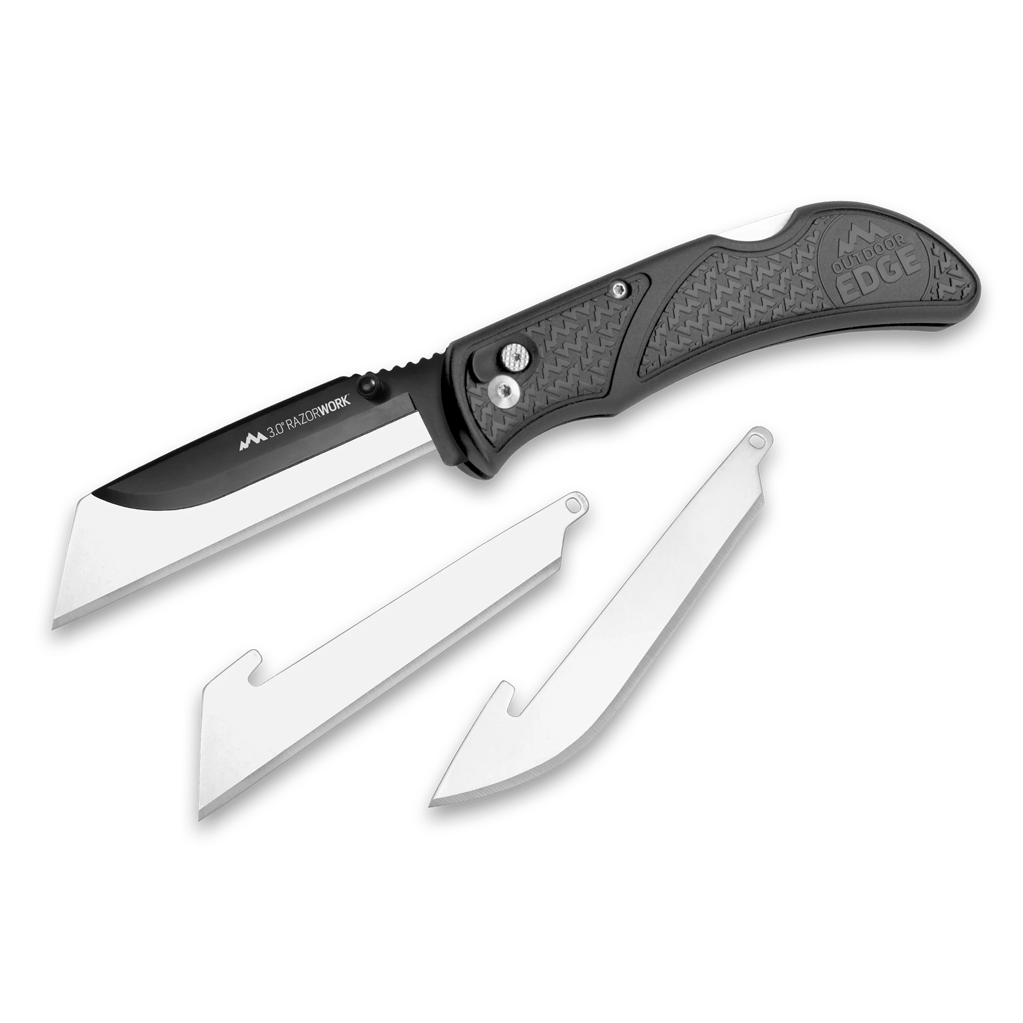 Outdoor Edge 3.0 RAZOR-WORK (Gray, 3-Blades) RW30-60C - Knives