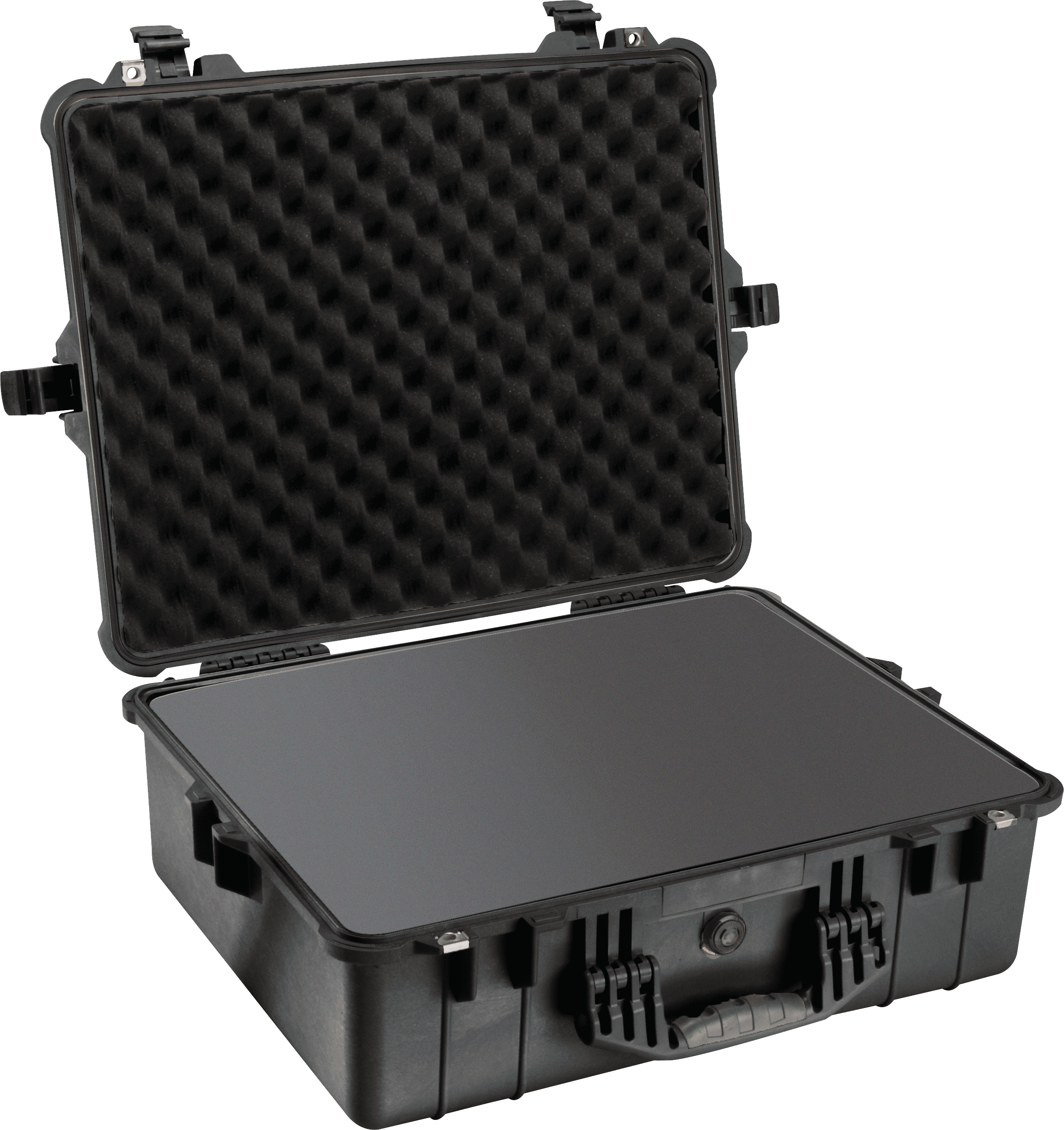 Pelican 1600 Protector Case in Black with Pick N Pluck foam interior model 1600-000-110