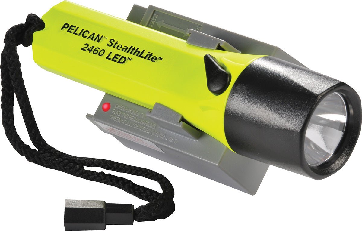 Pelican Products 2460 StealthLite Flashlight 024600-0001-245 - Tactical &amp; Duty Gear
