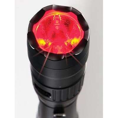 Pelican Products 7600 Rechargeable Tactical Flashlight - 3 LED Color Modes - Tactical &amp; Duty Gear