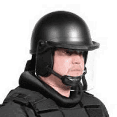 Premier Crown 906 Series TacElite EPR Polycarbonate Alloy Riot Helmet