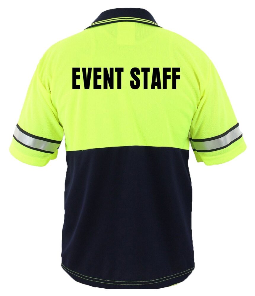 First Class Uniforms High-Visibility Bike Patrol Polo Shirt - Bike Patrol Clothing