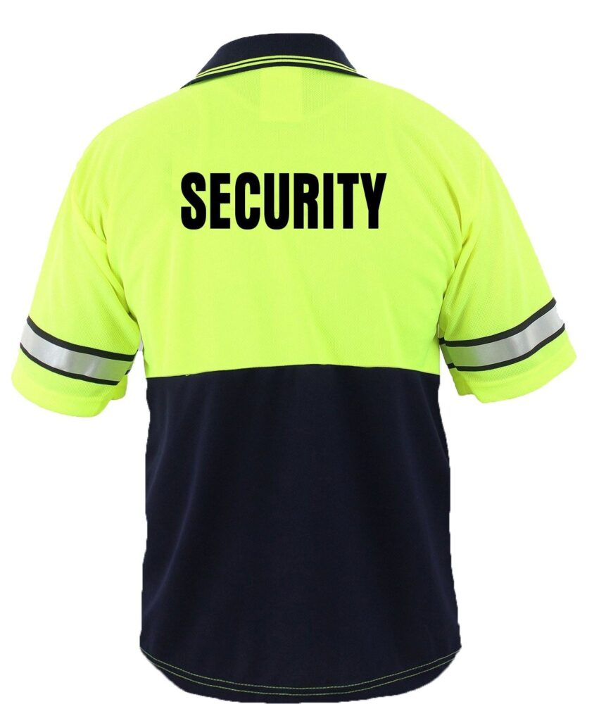 First Class Uniforms High-Visibility Bike Patrol Polo Shirt - Bike Patrol Clothing