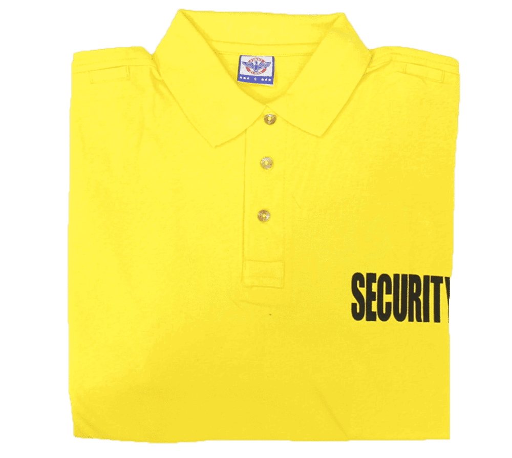 SECURITY Tactical Polo Shirt Poly/Cotton - Clothing & Accessories