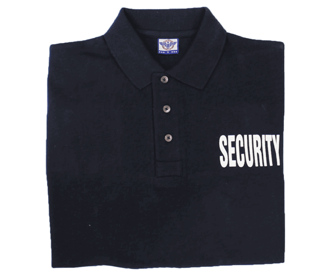 SECURITY Tactical Polo Shirt Poly/Cotton - Clothing & Accessories
