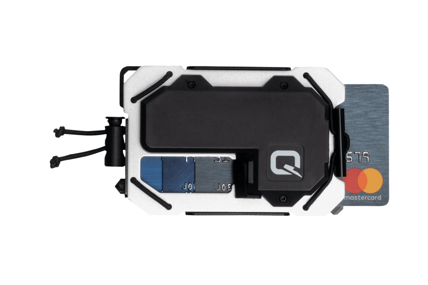 Quiqlite TAQ RFID Credit Card Wallet with Multi-tools and a Flashlight - Black