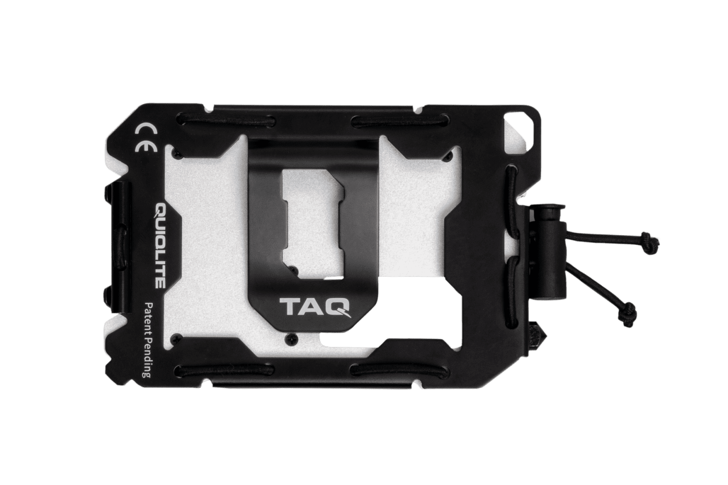 Quiqlite TAQ RFID Credit Card Wallet with Multi-tools and a Flashlight - Black