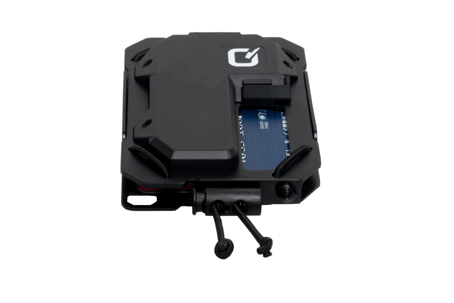 Quiqlite TAQ RFID Credit Card Wallet with Multi-tools and a Flashlight - Black