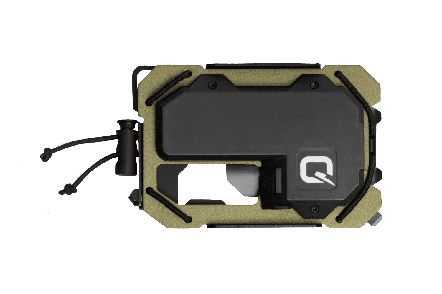 Quiqlite TAQ RFID Credit Card Wallet with Multi-tools and a Flashlight - Black