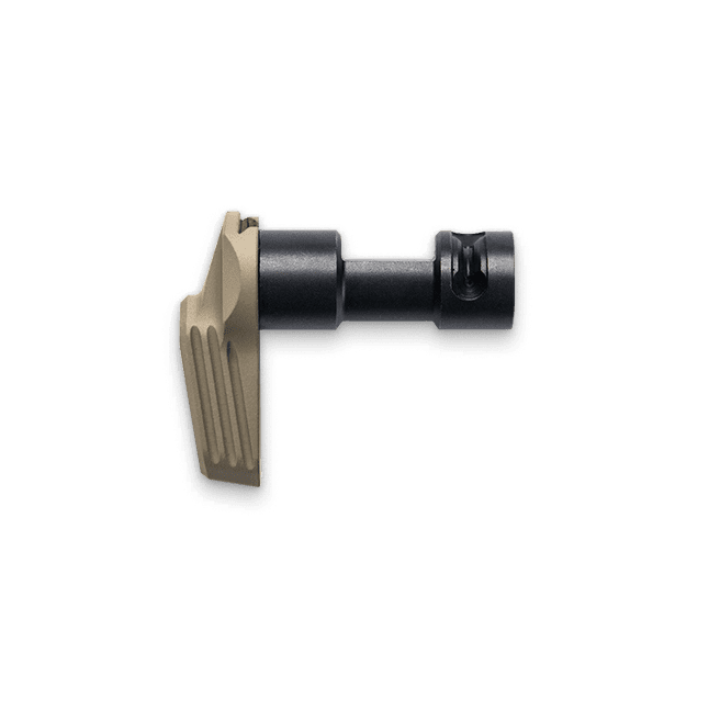 Radian Talon-GI 45/90 single-lever AR15 safety selector R0293 with Flat Dark Earth lever and black core