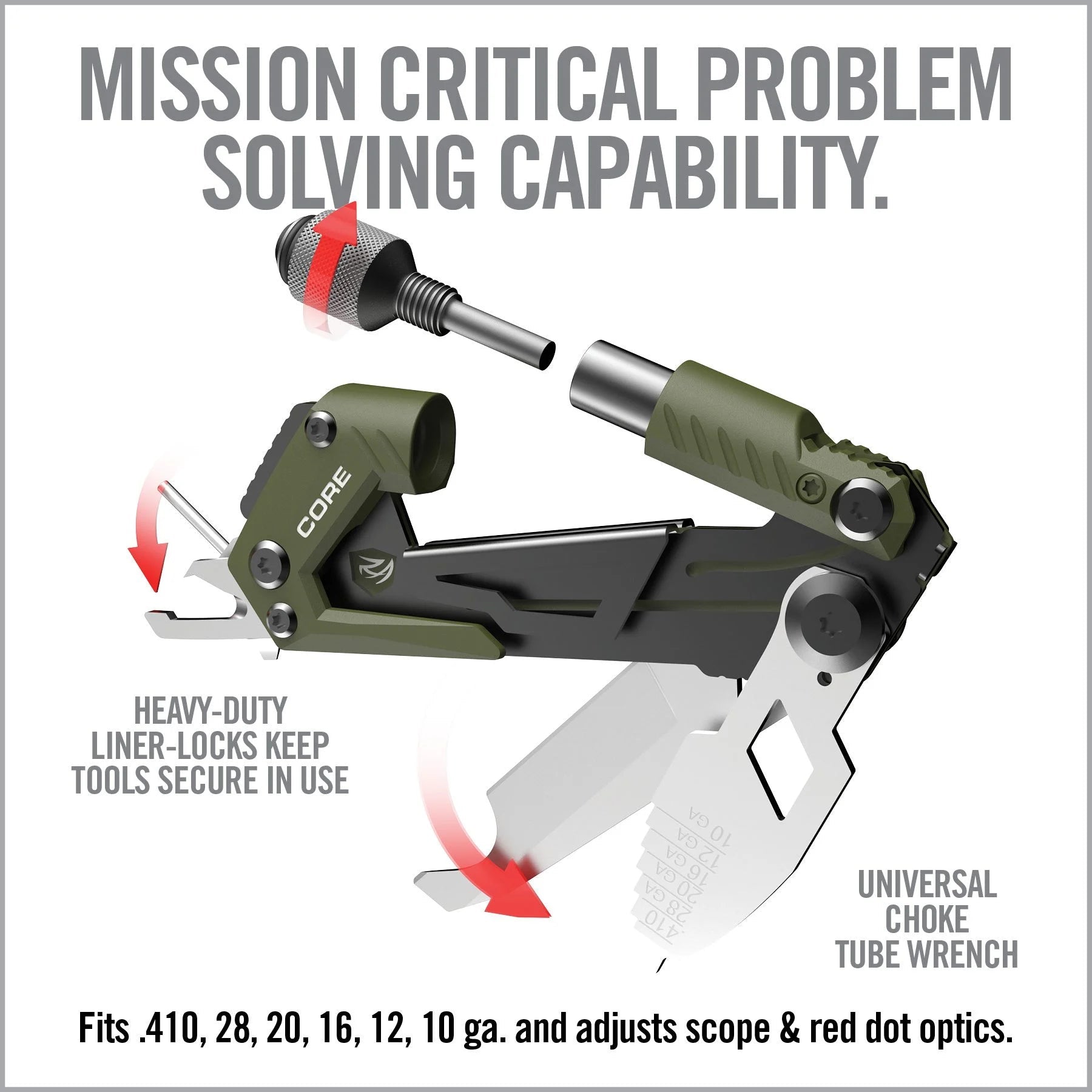 Real Avid Gun Tool CORE™ - Shotgun AVGTCOR-SG - Shooting Accessories