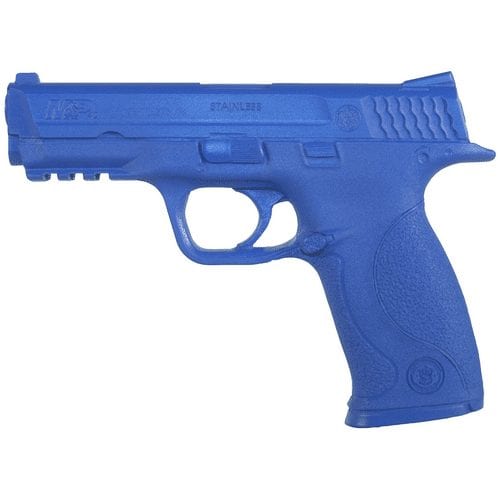 Rings BlueGuns Smith and Wesson M&P 40 blue inert training gun, full size law enforcement training replica