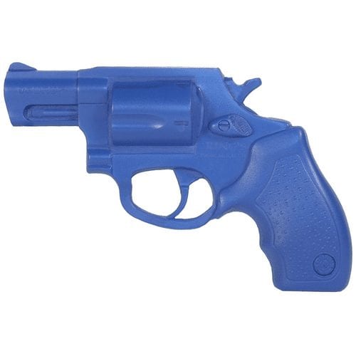 Ring's BlueGuns Taurus M85 Training Gun FSM85, blue replica revolver, side profile view
