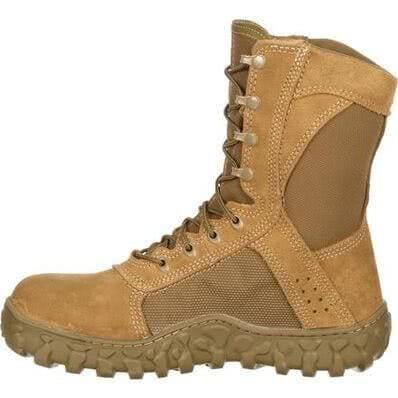 Rocky International 8" S2V Steel Toe Tactical Military Boot FQ0006104 - Clothing &amp; Accessories
