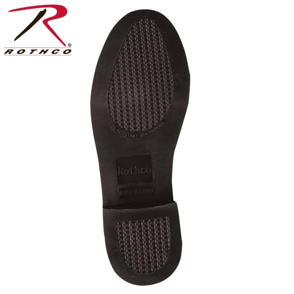 Outsole view of Rothco 5055 uniform Oxford dress shoe
