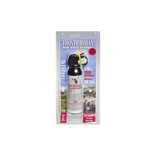 Sabre Frontiersman Bear Spray with Chest Holster - Pepper Spray