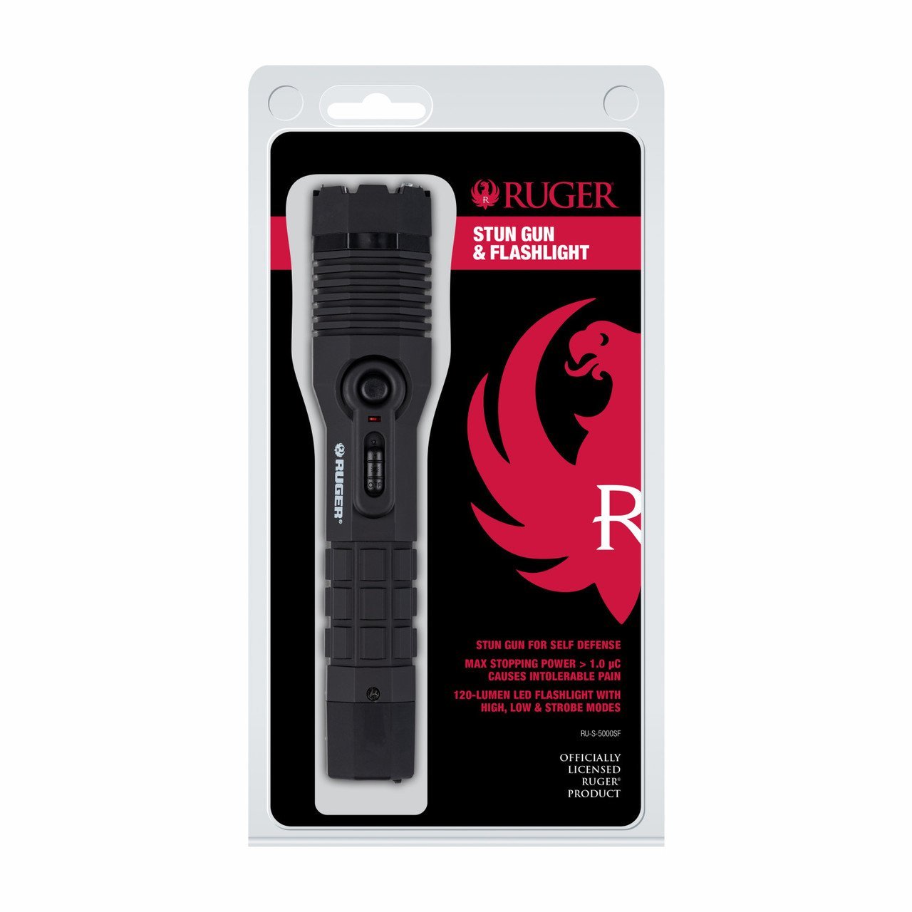 Sabre Ruger Tactical Stun Gun with LED Flashlight - Other Stun Guns