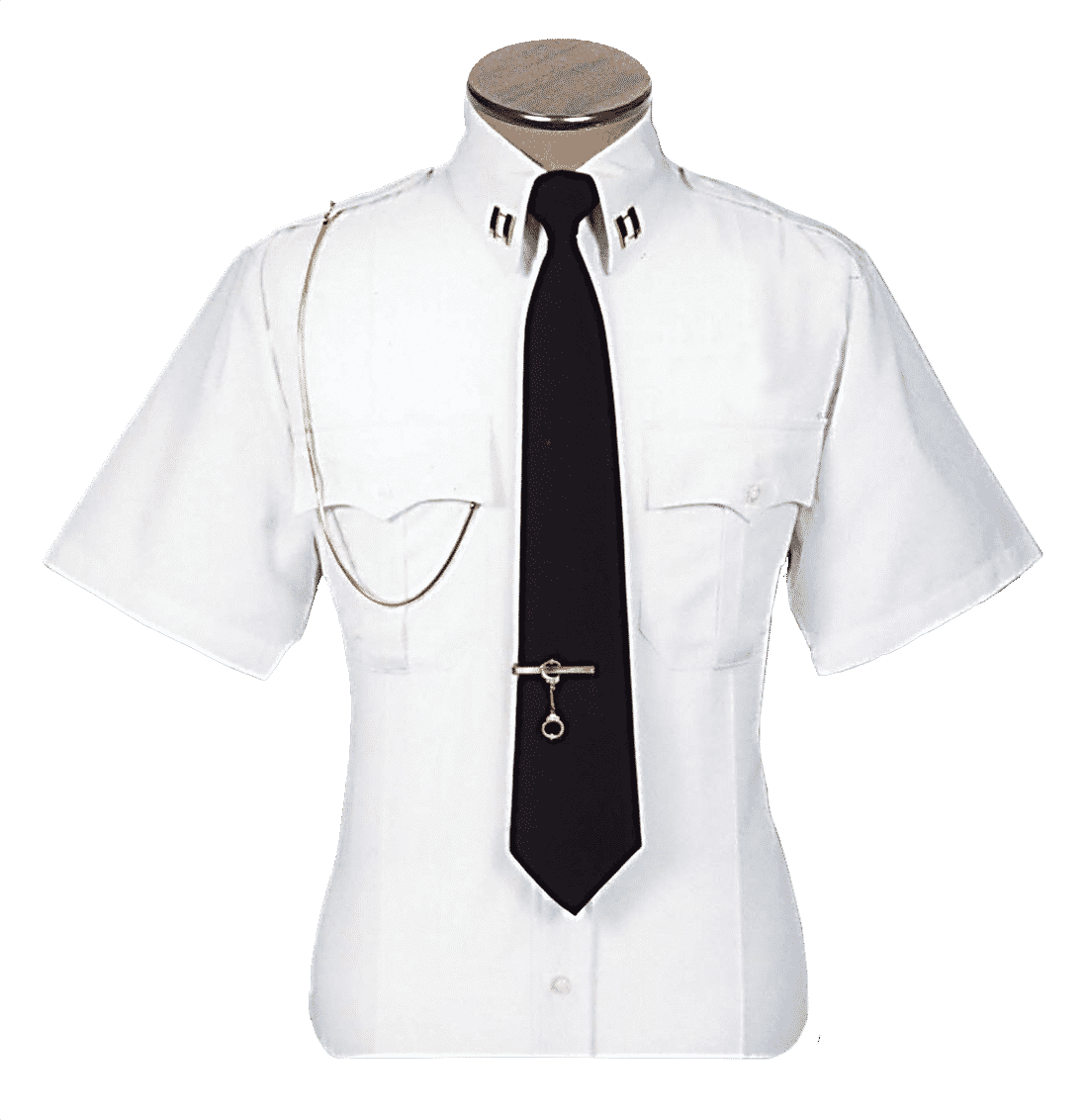 First Class Poly-Cotton Short-Sleeve Uniform Shirt - Clothing & Accessories