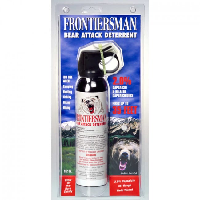 Sabre Frontiersman Bear Spray 7.9 or 9.2 oz. - Tactical &amp; Duty Gear