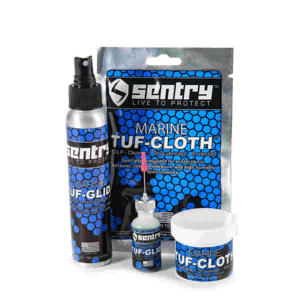Sentry Marine Tuf-Glide and Tuf-Cloth - Precision