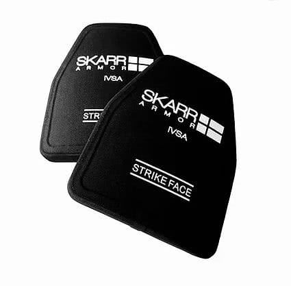 Skarr Armor NIJ IV Stand Alone Ceramic Rifle Panel 10″ x 12″ SCP-04 - Plates