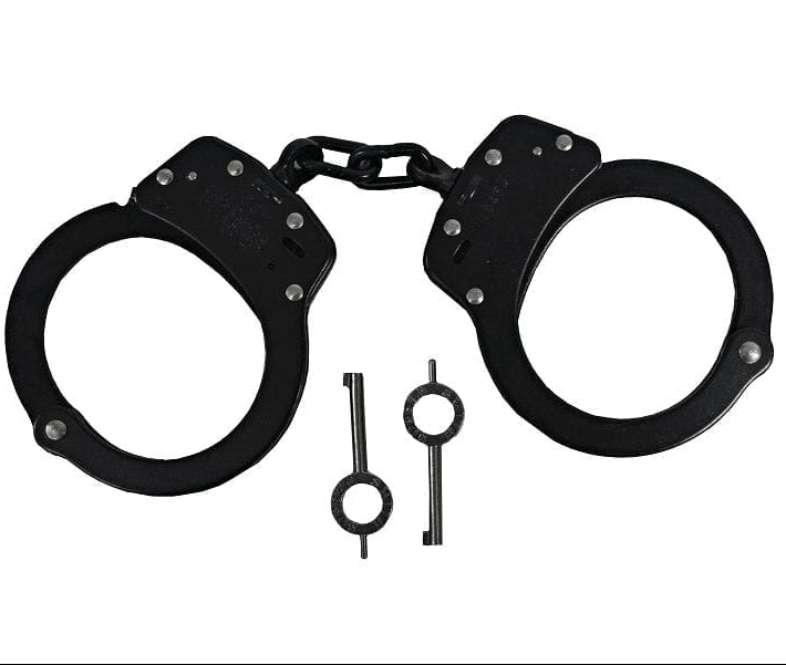 Smith & Wesson Model 100 Chain-Linked Handcuffs - Blue