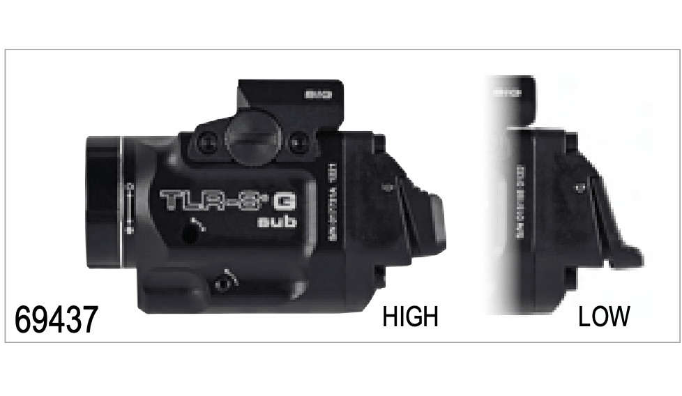Streamlight TLR-8 G Sub with Green Laser - Sig P365/P365 XL 69437 - Tactical &amp; Duty Gear
