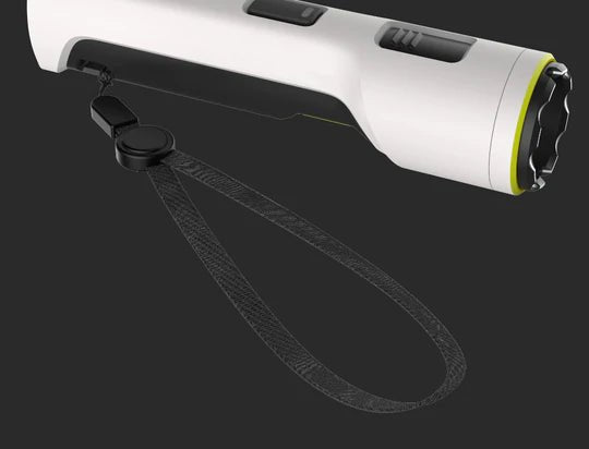 TASER StrikeLight 2 white retail packaging side or back panel with product details