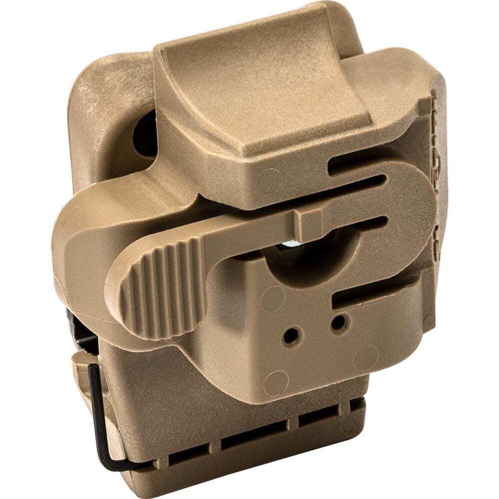 SureFire HL1 MICH helmet mount HLM-01-TN, tan ratchet mount catalog view