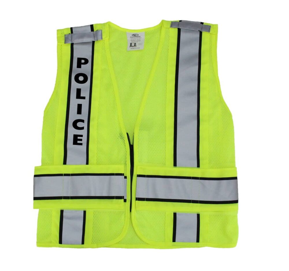 High-Visibility Reflective Duty Vests - Police, Traffic Control, Sheriff, Security, or Plain - Traffic Vests