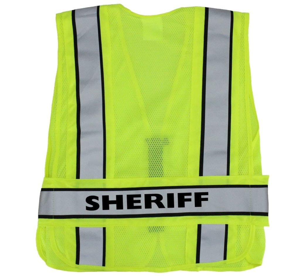 High-Visibility Reflective Duty Vests - Police, Traffic Control, Sheriff, Security, or Plain - Traffic Vests