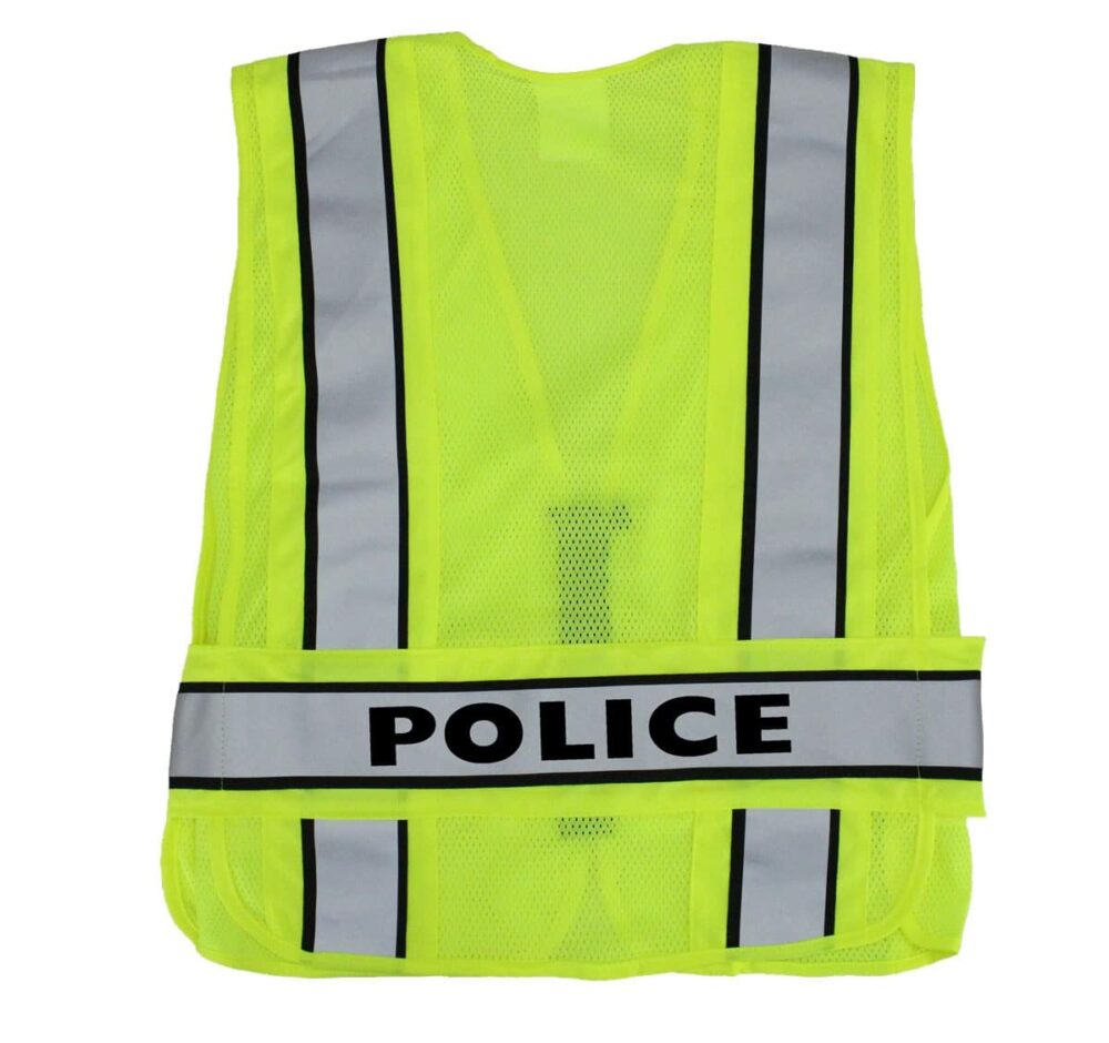 High-Visibility Reflective Duty Vests - Police, Traffic Control, Sheriff, Security, or Plain - Traffic Vests
