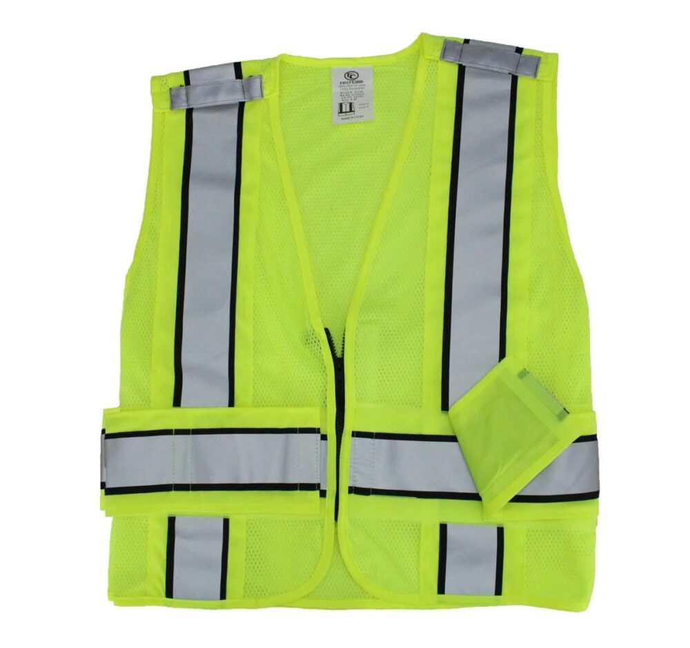 High-Visibility Reflective Duty Vests - Police, Traffic Control, Sheriff, Security, or Plain - Traffic Vests